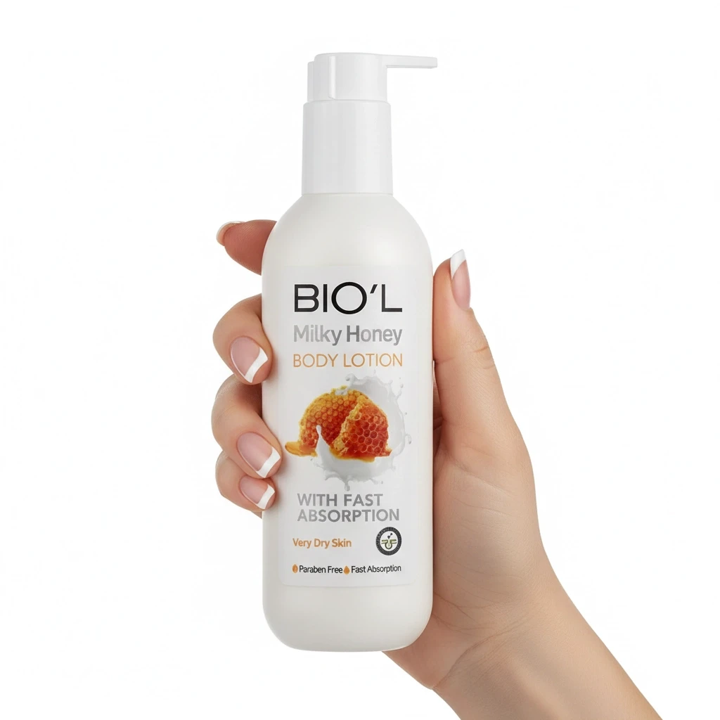 لوسیون بدن شیر و عسل بیول